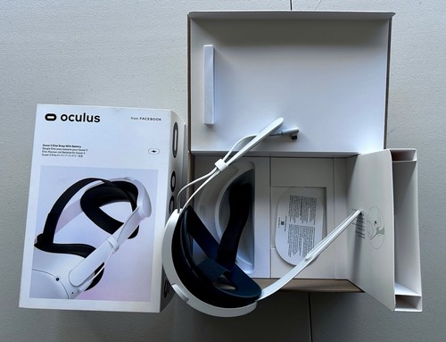 Meta Oculus Quest 2 Elite Strap with Battery OEM ME29EM Works Only Used 3 Times