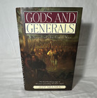 Jeff Shaara Gods and Generals Civil War Novel HC 1st Ed 1996 Signed 2X — photo 1