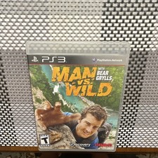 Crave Man vs. Wild With Bear Grylls PS3 Action Adventure Survival T NTSC-U/C