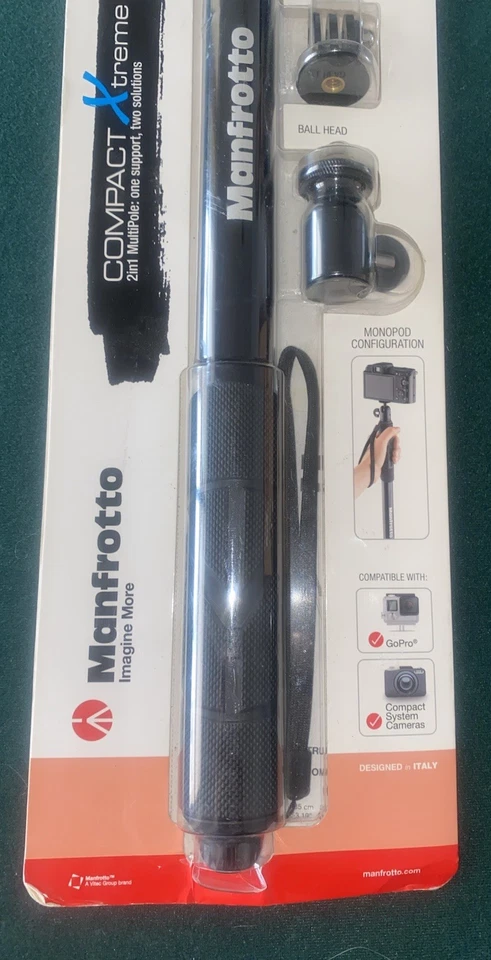 Manfrotto Compact Xtreme 2 In 1 Mutipole MPcompact - Image 2 of 4