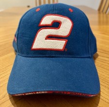 Vintage Rusty Wallace 2 Miller Lite Racing Snapback Hat Cap Men Women NASCAR