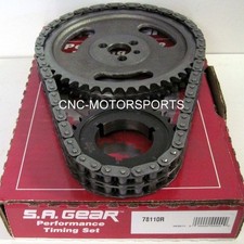 Bbc Bb Chevy 396 402 427 454 Sa Gear .250 Double Roller Timing Chain 3 Keyway