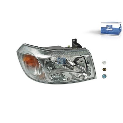 Hauptscheinwerfer rechts P21/5W, W5W, H4 DT Spare Parts für u.a. FORD