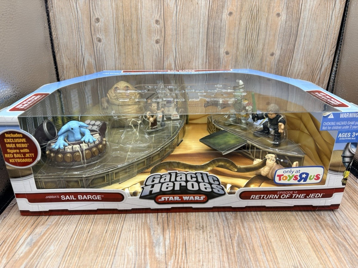 と*ん様 【未開封美品】STAR WARS JABBA galoob社 2009 Star Wars VI Return Of The Jedi MISB Galactic Heroes Jabba's
