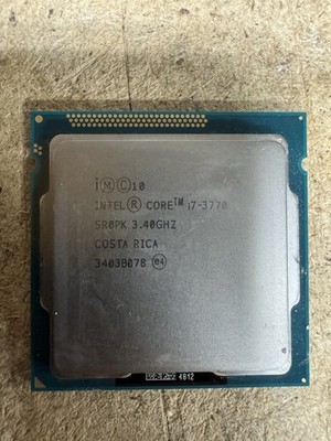 Intel Core i7-3770 3.40GHz Quad-Core CPU LGA1155 SR0PK Desktop Processor