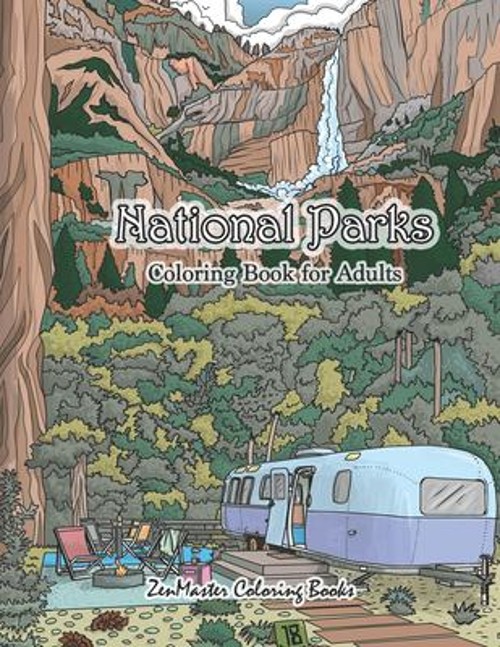 National Parks Coloring Book for Adults : An Adult Coloring BookFree US Delivery | ISBN:1690162821
