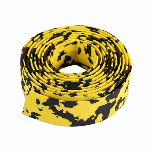 (Schwarz + GELB) 2 Stücke Radfahren Rennrad Fahrrad Lenker Grip Wrap Band 2 FSK - Bild 22 von 22