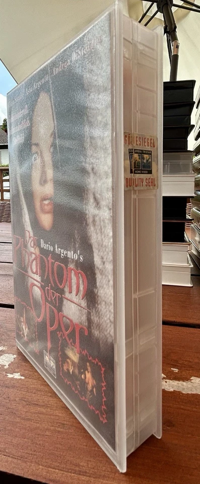 VHS Das Phantom der Oper - RCA Columbia - Asia+Dario Argento, Julian Sands FSK18 - Bild 4 von 4