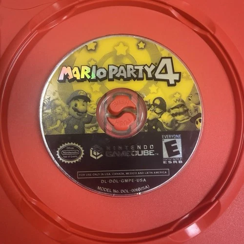 New ListingMario Party 4 (Nintendo GameCube, 2002) Disc Only