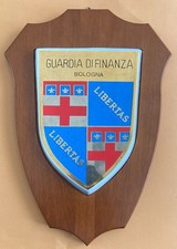 GUARDIA DI FINANZA Bologna - Ceramica su legno 20,5x29