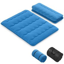 200 x 150 x 10cm Japanese Floor Mattress Futon Mattress Roll up Mattress-Navy