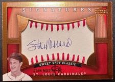 2005 Upper Deck Sweet Spot Classic  – Stan Musial Sweet Spot Signatures Blue Ink