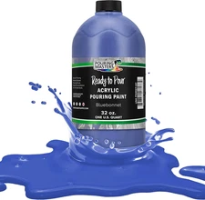 Pouring Masters Bluebonnet Ready to Pour Acrylic Pouring Paint - Premium 32-Ounc