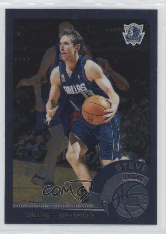 2002-03 Topps Chrome Steve Nash #82 HOF 0rl8