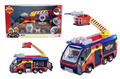 NEW Simba Fireman Sam DELUXE Fire Engine Jupiter playset | eBay