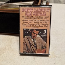 Country Classics by Slim Whitman by Liberty Records 1982 Cassette Tape