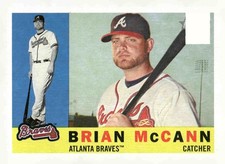 2009 Topps Heritage #170 Brian McCann