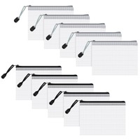 Dokumententasche Mit ReißVerschluss A6 Mesh Zip Bag Wasserdichte Document Cas...