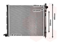 Radiator, Motor KüHlung 02002164 VAN Wezel FüR Land Rover