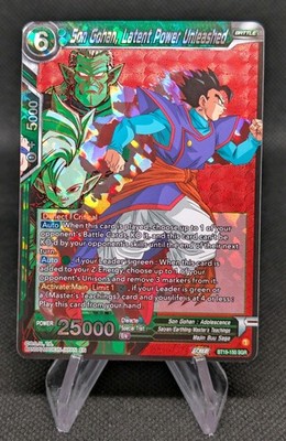 DBS  BT19-150 SGR Fighter s Ambition Son Gohan, Latent Power Unleashed Masters
