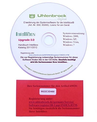 Uhlenbrock - Программное обеспечение для обновления Intellibox 20 Uh65020 8490₽