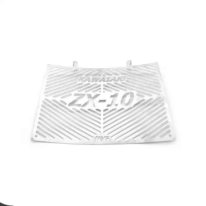 Grille de protection radiateur R&G Racing inox pour Kawasaki ZX-10RR : flux d'air maximal