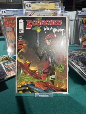 The Scorched #24 TODD MCFARLANE SDCC 2025 EXCLUSIVE In Hand Signed Image