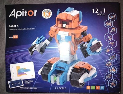 Apitor Robot x 600 Building Block 12-in-1 Model App-Enabled Coding Toy