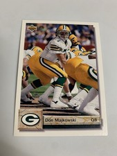 1992 Upper Deck NFL Don Majkowski Green Bay Packers 