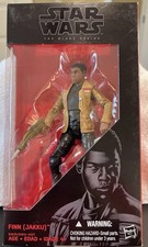 2015 Hasbro Star Wars Black Series  01 Force Awakens Jakku Finn 6  Figure New