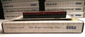 Sega Master System PENGUIN LAND w/Cartridge, Instructions & Box (CIB)