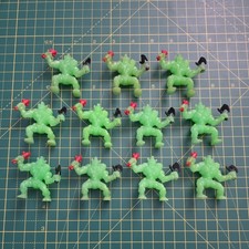 Monster in my Pocket Thunderdell GITD Green Super Scary Series 4 MIMP Toys Retro