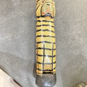 Wood Cat Carving