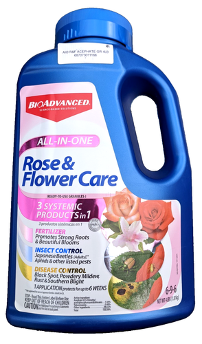 BioAdvanced All-In-One Rose and Flower Care, Granules, 4 lb
