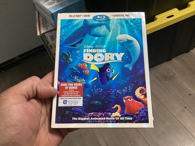 Finding Dory Blu-Ray and DVD + Digital HD Sealed w/ Slip Cover Disney Pixar