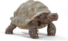 Schleich Wild Life- 7"Realistic Giant Tortoise Toy Animal Figurine - African Saf