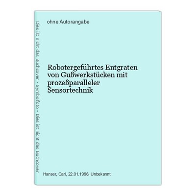 Robotergeführtes Entgraten von Gußwerkstücken mit prozeßparalleler Sensortechnik