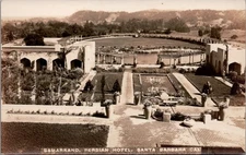 Samarkand, Persian Hotel, SANTA BARBARA, California Real Photo Postcard