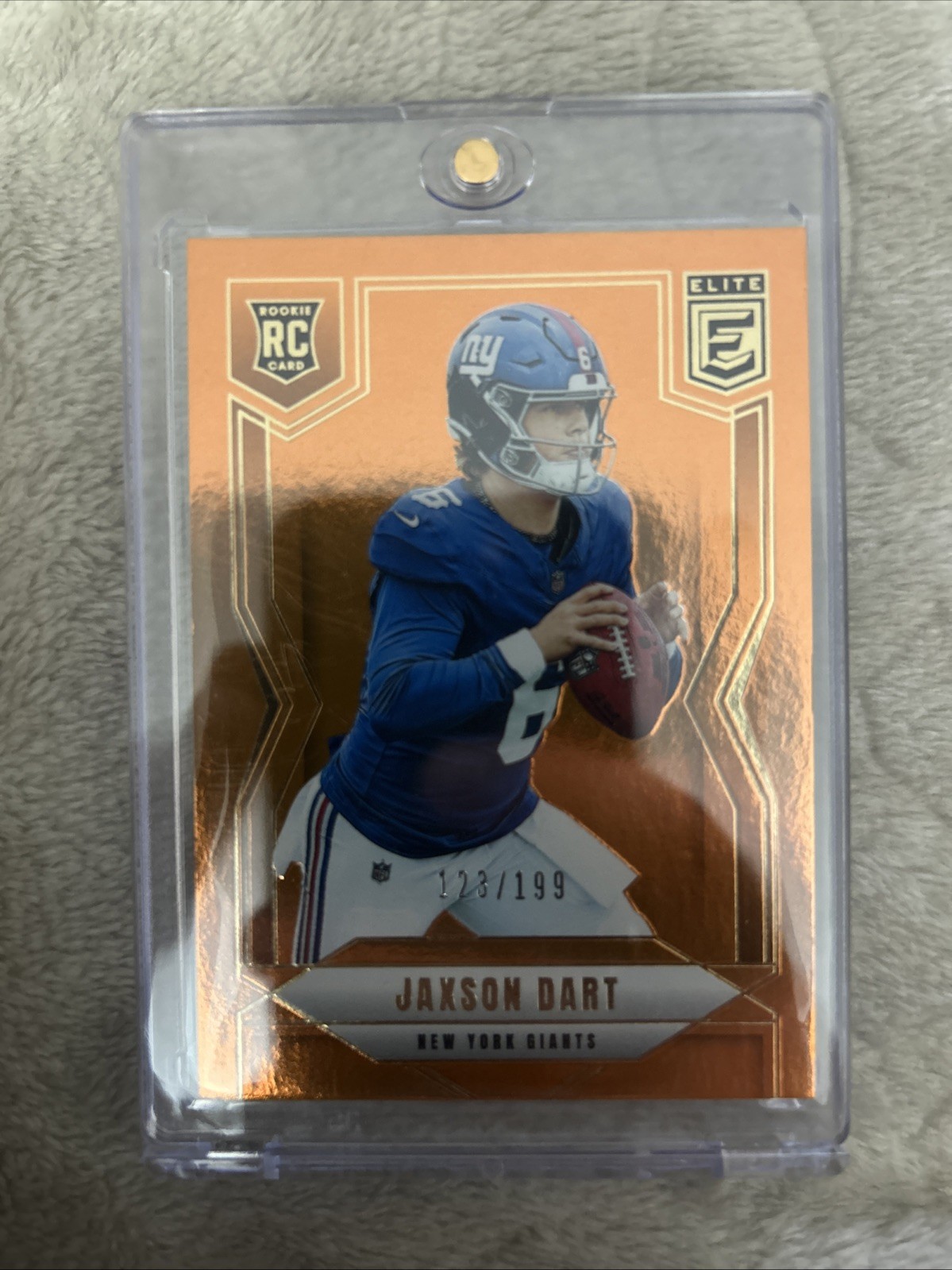 2025 Donruss Elite #103 Jaxson Dart Orange 123/199