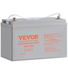 VEVOR Deep Cycle Battery12V 100AH AGM Marine Rechargeable