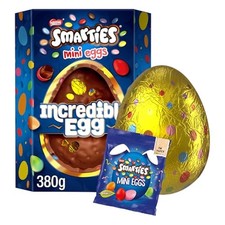 Smarties Incredible Milk Chocolate Giant Easter Egg, 470g Blue