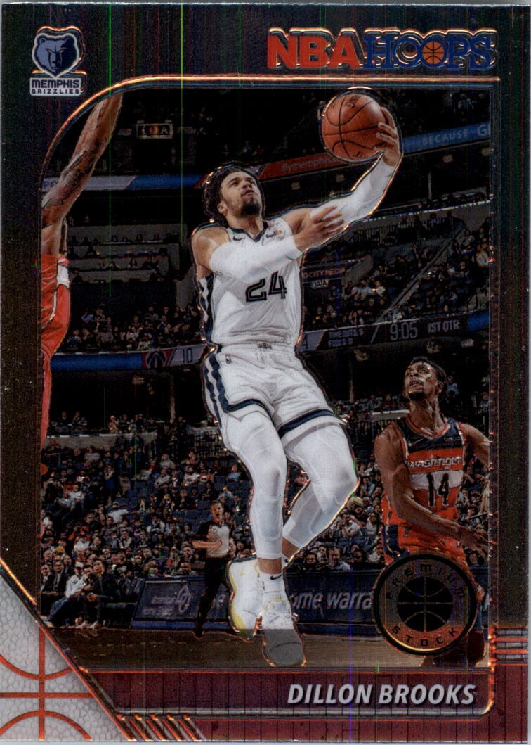 2019-20 Hoops Premium Stock #154 Dillon Brooks - BSK