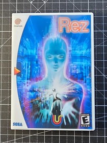 Dreamcast Rez You Choose Custom Case Color - NO Game or Manual