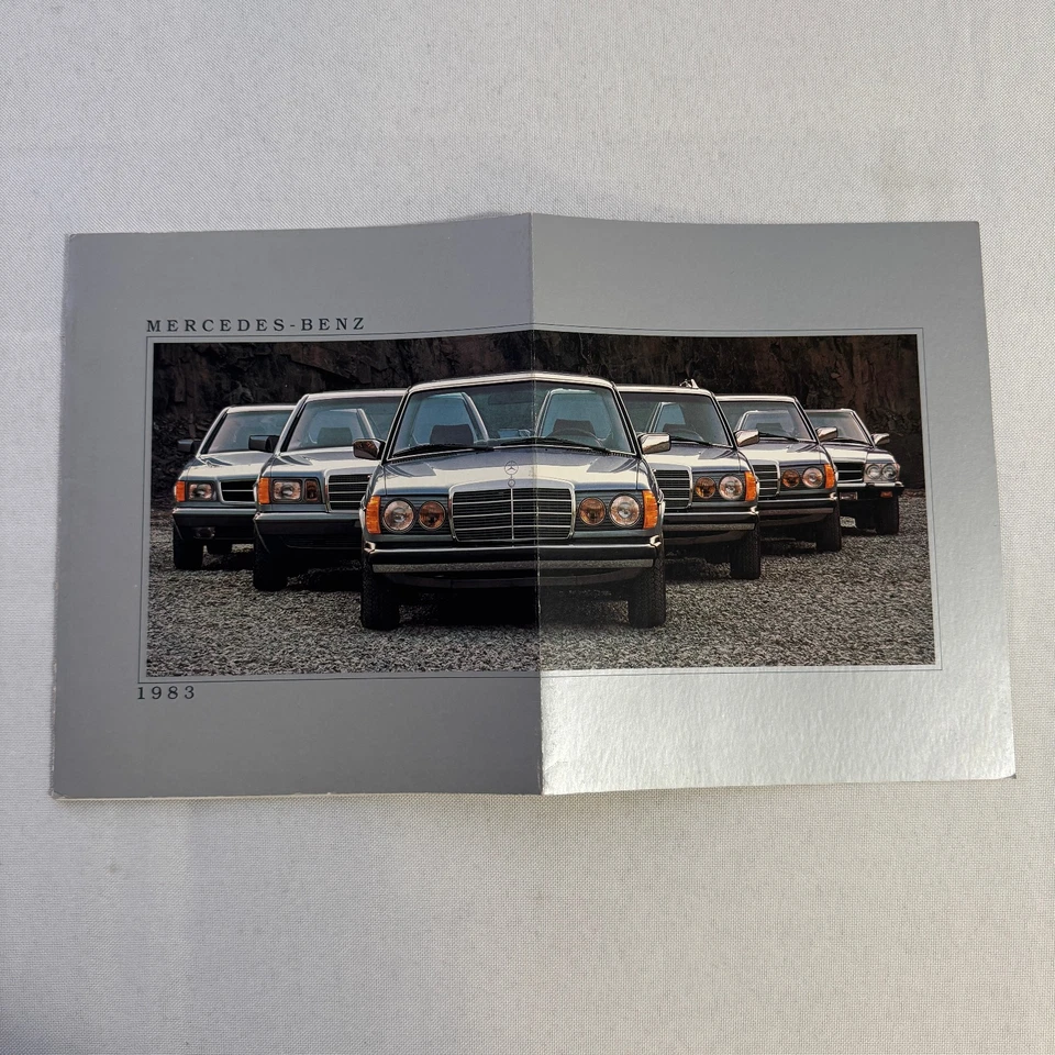 1983 Mercedes Benz Brochure Catalog 300D 380 SEC 380 SL 380 SEL 300SD 300CD TD - Image 2 of 4