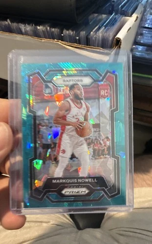 2023-24 Panini Prizm - Markquis Nowell #300 Teal Ice Prizm /225 (RC)