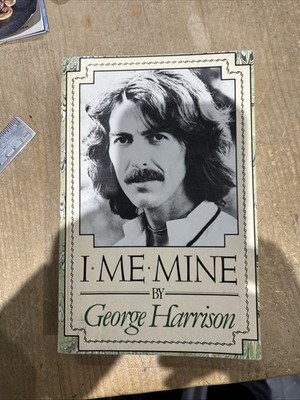  ''I, Me, Mine'' by George Harrison 1982 paperback 