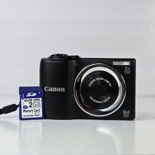 Canon PowerShot A810 HD 16.0MP Digital Camera, Black - Tested