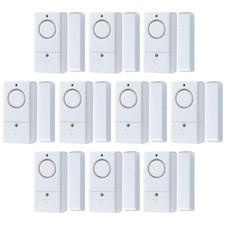 Door Window Alarm, 120DB Door Alarms for Kids Safety, 10 Pack Pool Alarm for Hom