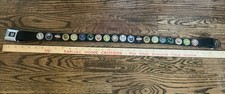 Little Earth VTG Soda Bottle Cap Seatbelt Belt Rare LE Y2K -Size S
