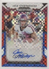 2019 Panini Prizm Draft Picks Red White & Blue 91/99 Jace Sternberger Auto 0f8